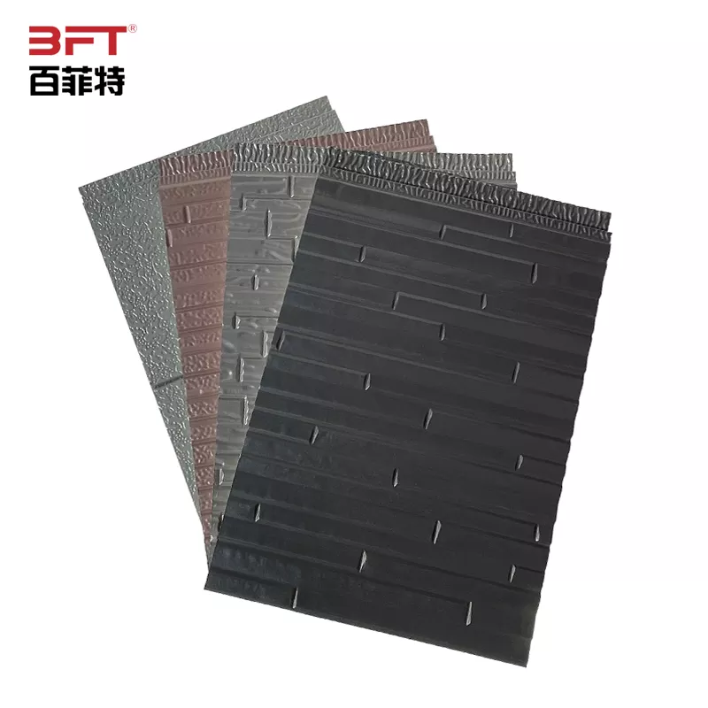 Black Metal Siding Panels