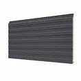 Metalowy panel boczny z głębokimi rowkami